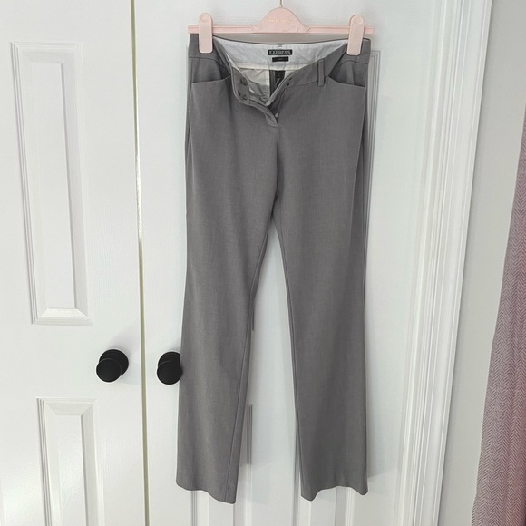 GUC Express Editor pants. Soft grey material. Size 0 - Picture 1 of 5